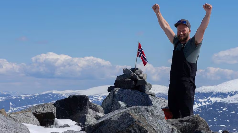 Då breen smelta fekk Noreg ein ny totusenmeterstopp